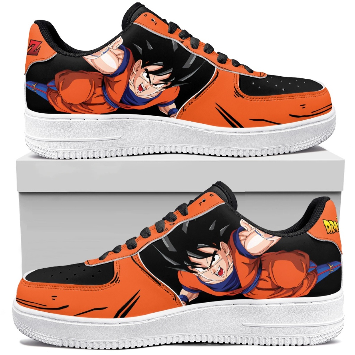 Street Fashion Anime - أحذية رياضية منخفضة الارتفاع بطباعة أنمي