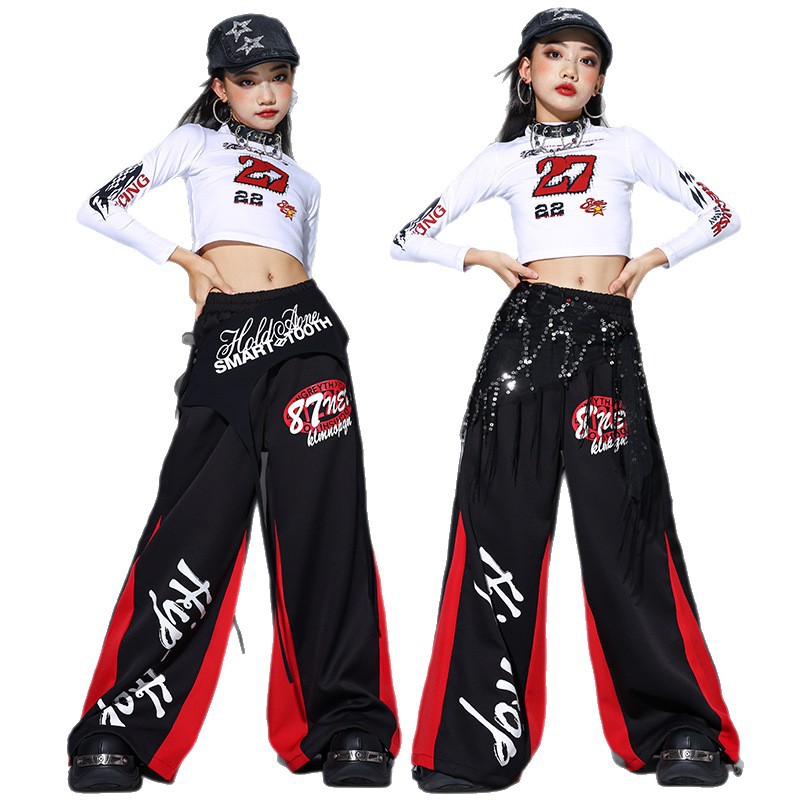 Street Fashion Kpop - ملابس رقص الجاز للفتيات 2025، زي