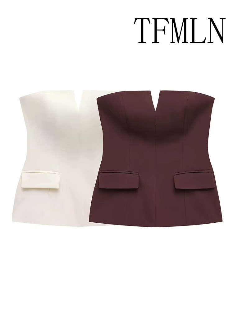 TFMLN قطع علوية نسائية بدون حم - مراجعة Street Fashion Trend 2025 وسعره