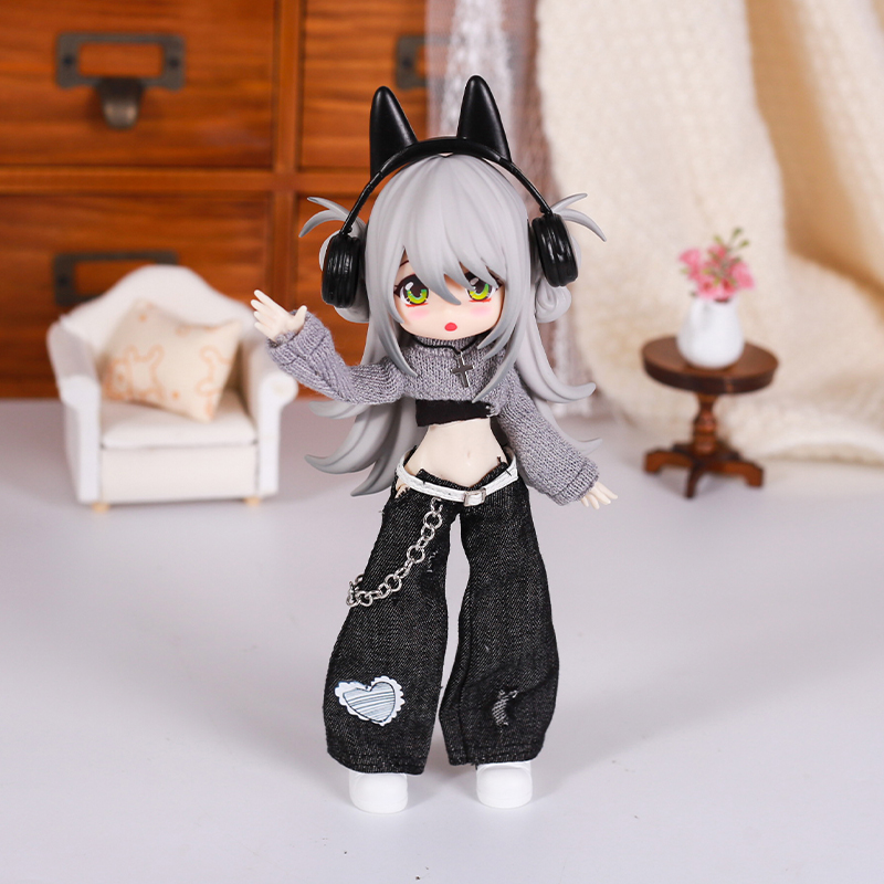 Bjd ملابس دمى الشارع موضة مزاج - مراجعة Street Fashion Girl وسعره