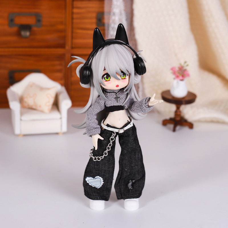 Bjd ملابس دمى الشارع موضة مزاج - مراجعة Street Fashion Girl وسعره