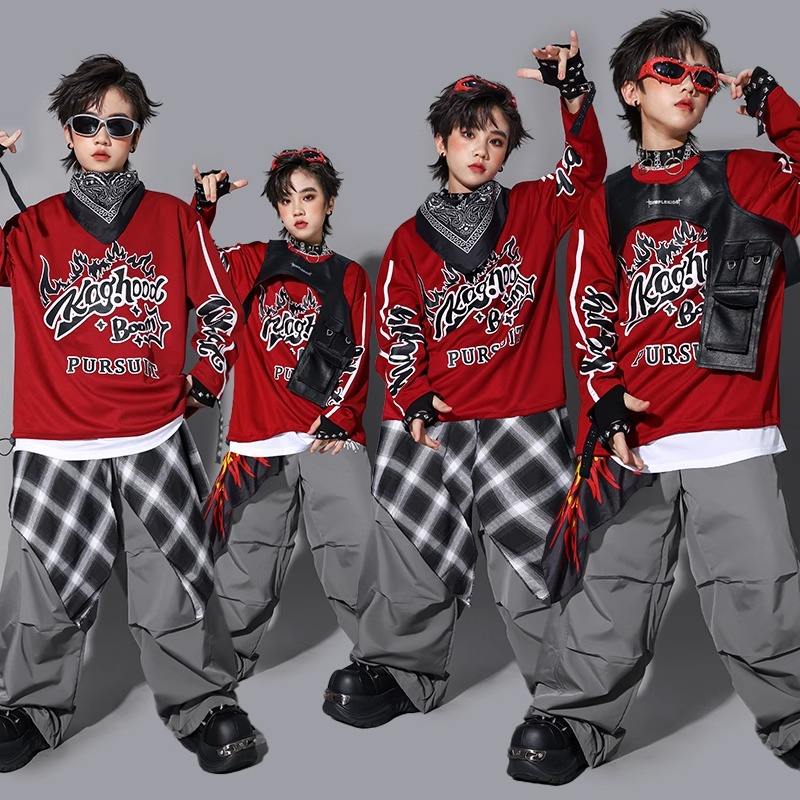 الأولاد K-pop البلوز سترة أنيق - مراجعة Street Fashion Kpop وسعره