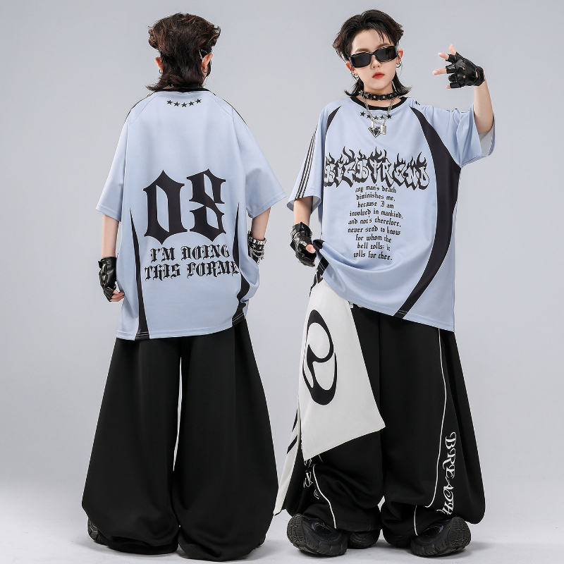 ملابس رقص الشارع للأولاد: تي ش - مراجعة Street Fashion Kpop وسعره