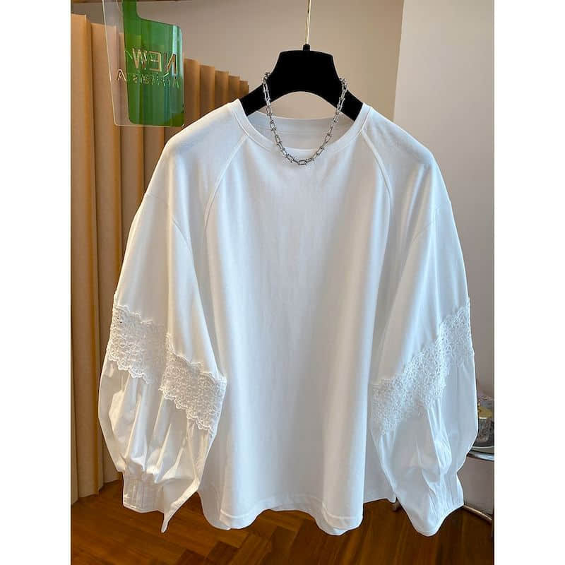 تيشيرتات نسائية سادة بقصة واسع - مراجعة Longline Tee Oversized وسعره