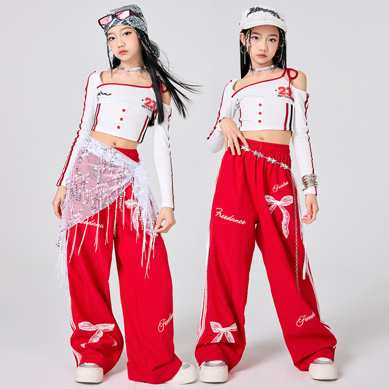 ملابس هيب هوب للفتيات، بلوزة ب - مراجعة Street Fashion Kpop وسعره