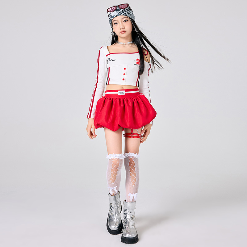 ملابس هيب هوب للفتيات، بلوزة ب - مراجعة Street Fashion Kpop وسعره