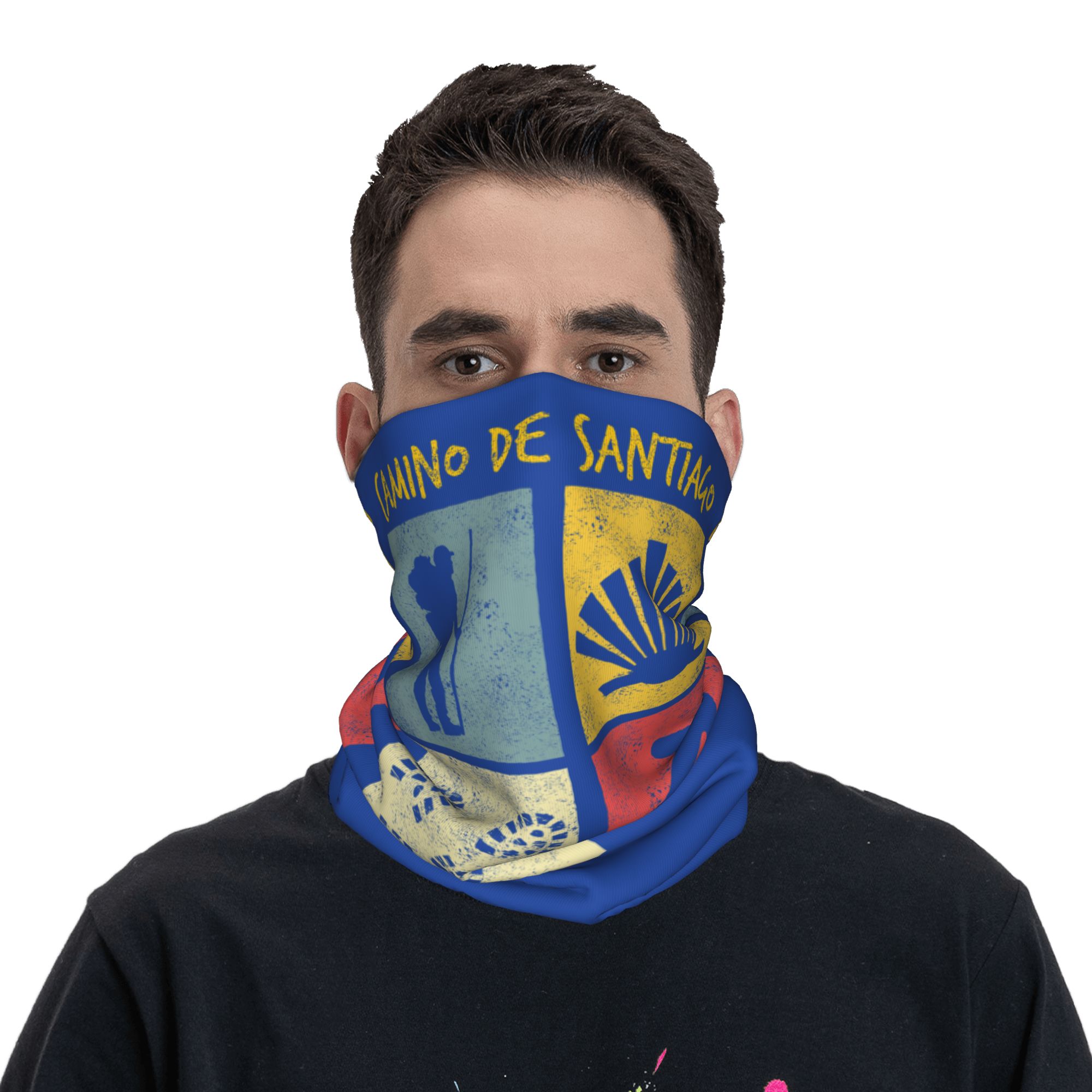 غطاء رقبة باندانا مطبوع عليه ش - مراجعة Bandana Multi Way وسعره