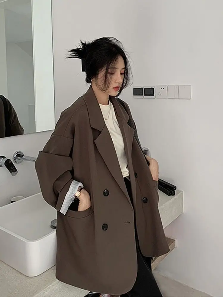 سترة نسائية بنية عتيقة أنيقة ر - مراجعة Street Fashion Official وسعره