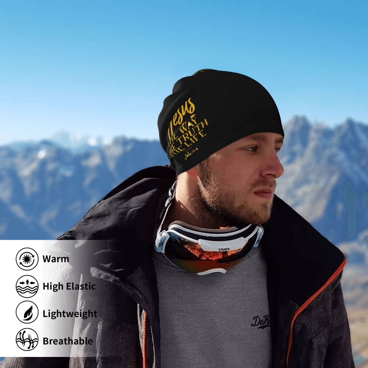 جون 14:6 يسوع هو الطريق والحقي - مراجعة Bandana Multi Way وسعره