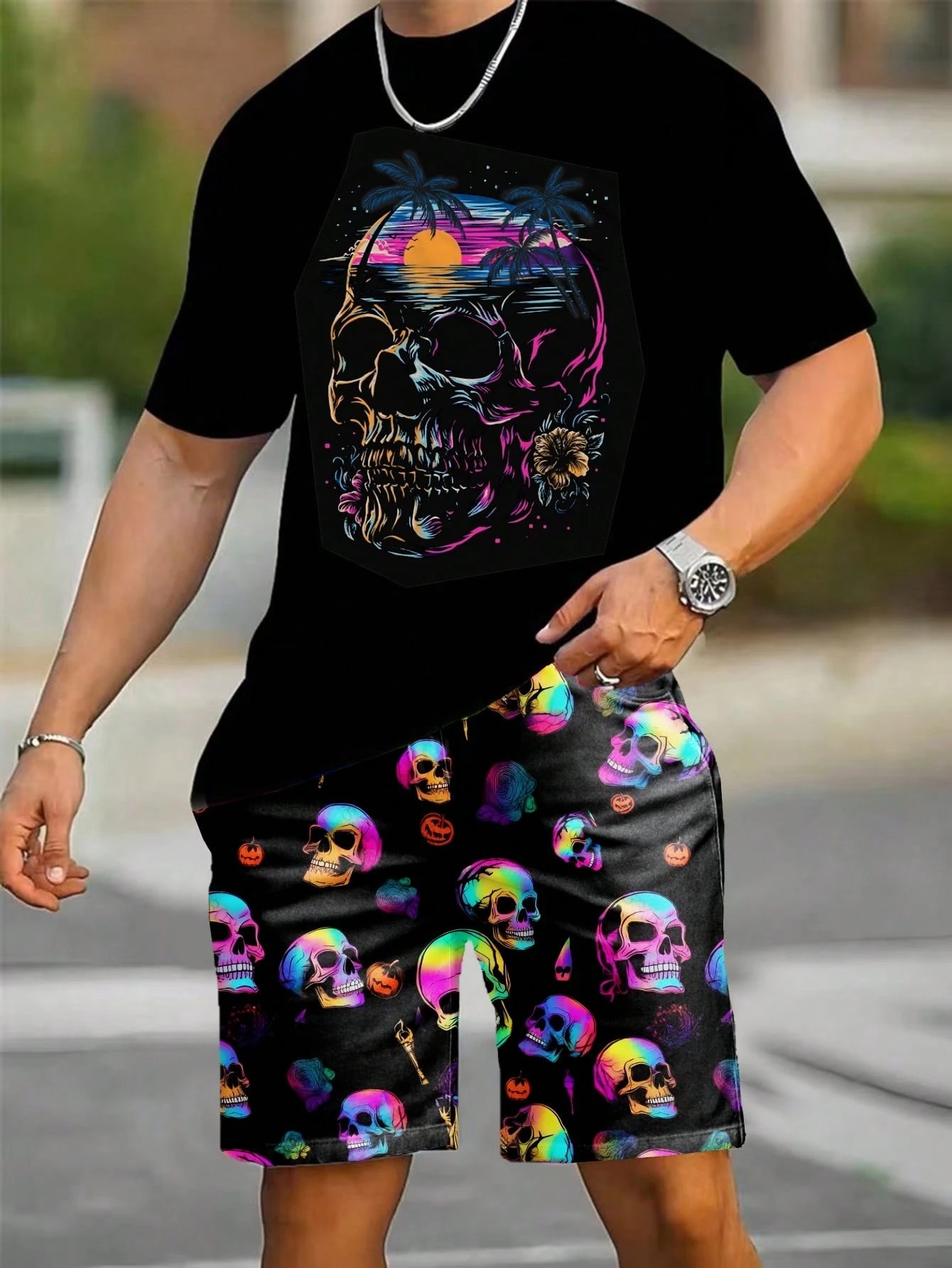 طقم صيفي جديد للرجال لعام 2026 - مراجعة Street Fashion Male وسعره