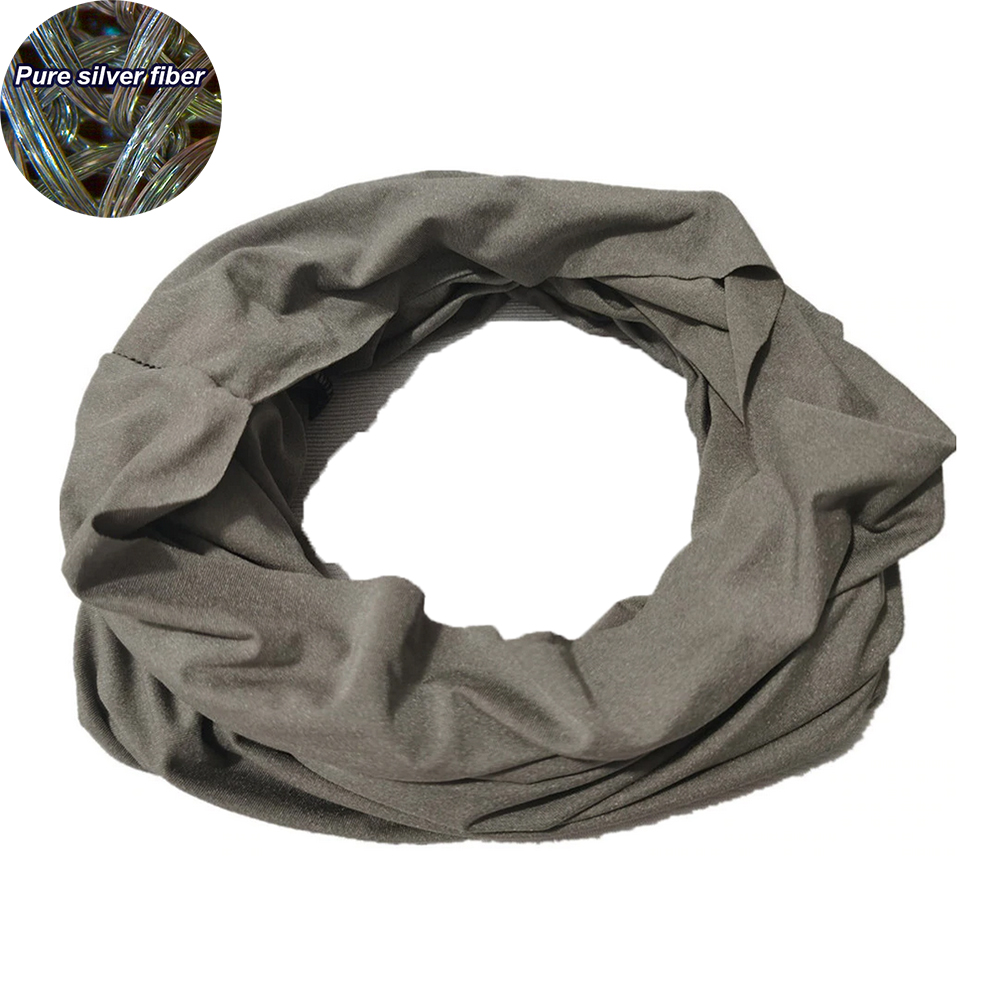 EMF حماية الفضة الألياف النسيج - مراجعة Bandana Multi Way وسعره
