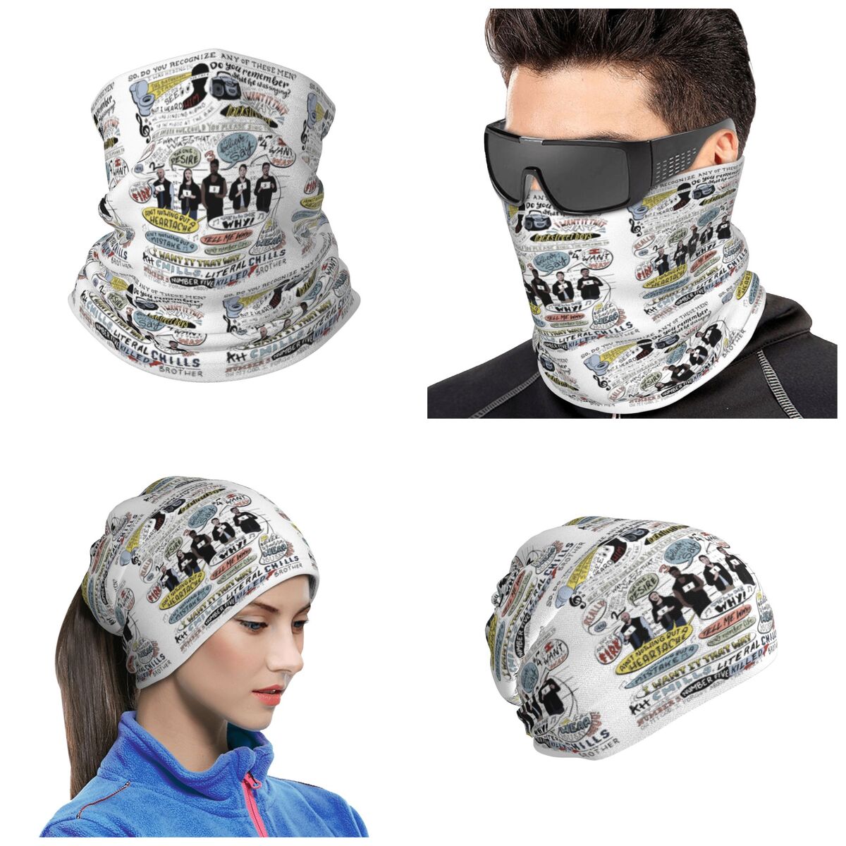 أريدها بهذه الطريقة B99 باندان - مراجعة Bandana Multi Way وسعره
