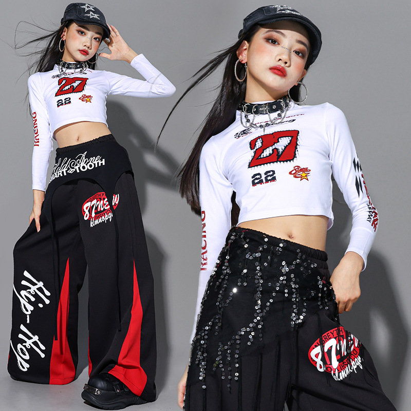 ملابس رقص الجاز للفتيات 2025،  - مراجعة Street Fashion Kpop وسعره