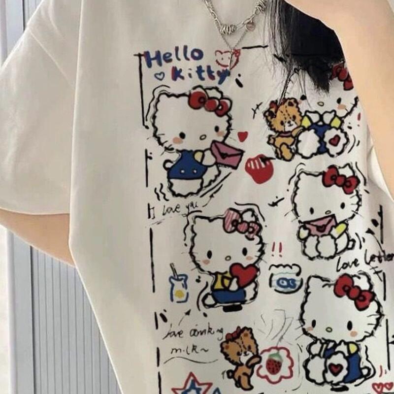 تي شيرت نسائي صيفي بأكمام قصير - مراجعة Street Fashion Tshirt وسعره